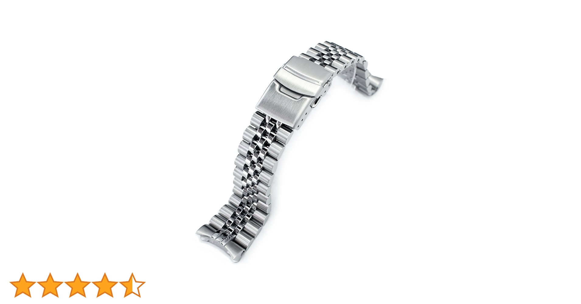 Amazon.co.jp: 22mm 316L ステンレススチール SUPER JUBILEE